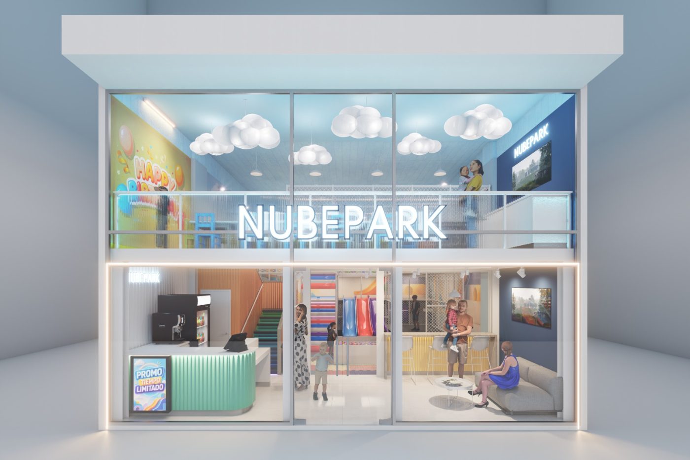 Fachada de Nubepark